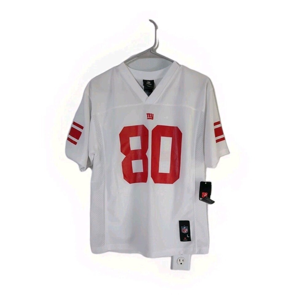 New York Giants NFL Victor Cruz #80 Mesh White Jersey Size Youth Large NEW